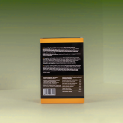 P-Block packaging back view showing nutritional information and ingredients for equine movement support.