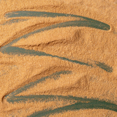 Top Competition supplement powder spread across a surface, illustrating its texture and composition.