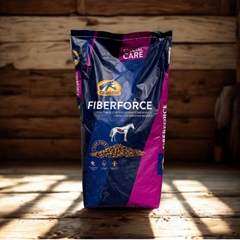 Fiber Force by Cavalor, premium high-fibre muesli for digestive health, low sugar and starch, UAE.