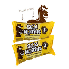 3 PACK STUD MUFFINS-UK