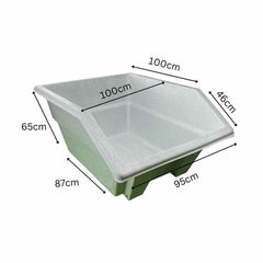 WHEEL BARROW-600L-XL-WHITE-(IN STORE ONLY)-PRE ORDER