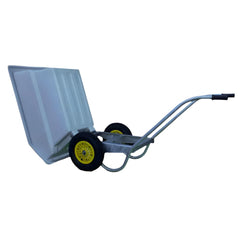 عربة يدوية بعجلات مقاس 300 لتر - بيضاء (متوفرة في المتجر فقط) - الطلب المسبق