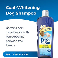 FRESH ’N CLEAN® SNOWY-COAT® WHITENING SHAMPOO -VANILLA SCENT-18 OZ-PET AG-USA (Copy)