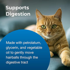 HAIRBALL SOLUTION GEL SUPPLEMENT FOR CATS-3.5 OZ-PET AG-USA