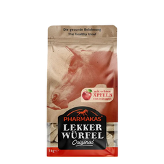 PHARMAKAS® LEKKERWÜRFEL-1 KG-(APPLE)-GERMANY