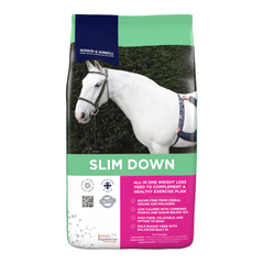 SLIM DOWN-18 KG-D&H UK weight management feed for horses and ponies, designed for healthy weight loss and exercise support.