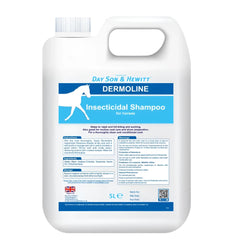 DERMOLINE INSECTICIDAL SHAMPOO-5 L-DAY, SON & HEWITT-UK