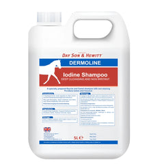 DERMOLINE IODINE SHAMPOO-5 L-DAY, SON & HEWITT-UK