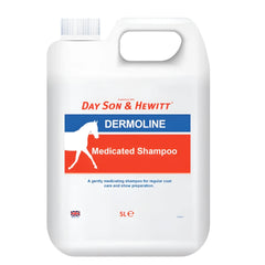DERMOLINE MEDICATED SHAMPOO-5 L-DAY, SON & HEWITT-UK
