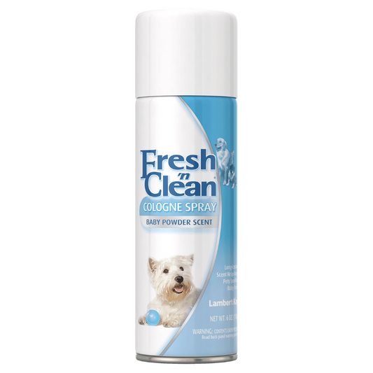 FRESH ’N CLEAN® COLOGNE SPRAY - BABY POWDER-6 OZ-PET AG-USA
