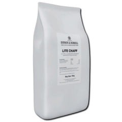 LITE CHAFF-D&H UK bag, high-fibre nutritional feed for horses by Dodson & Horrell, 15kg size.