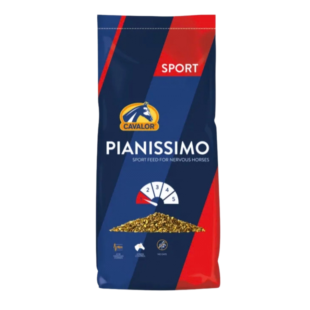 PIANISSIMO by Cavalor, premium sport feed for nervous horses in UAE.
