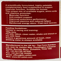 GO FAST' POWER(MUSCLE+RECOVERY)-100 G-TFNUK