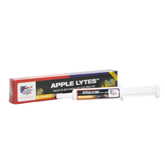 APPLE LYTES PASTE electrolyte paste for hydration and recovery by Equine America UK.