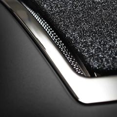 Close-up of the Alzarrab PE Odyssey Horse Riding Helmet-Black showing premium detailing and finish.