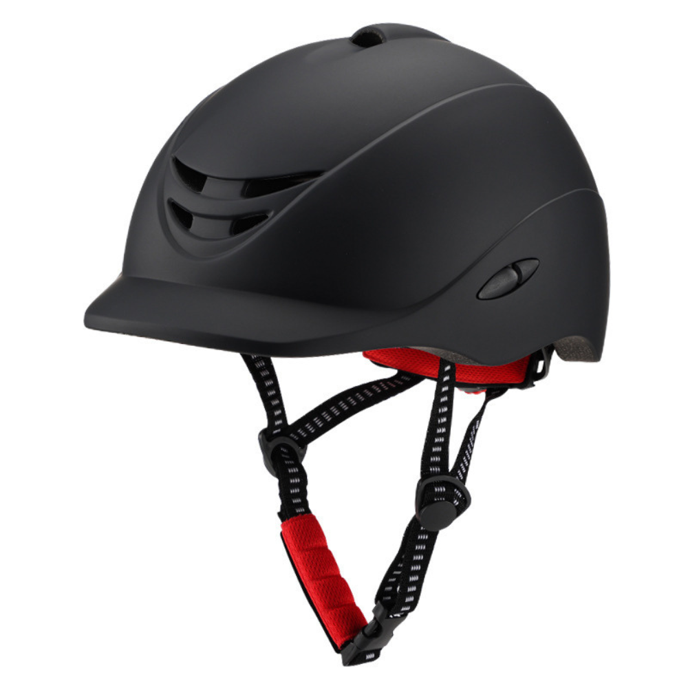 Alzarrab Ucaco AeroLite Pro Riding Helmet highlighting its lightweight design and ventilation features.