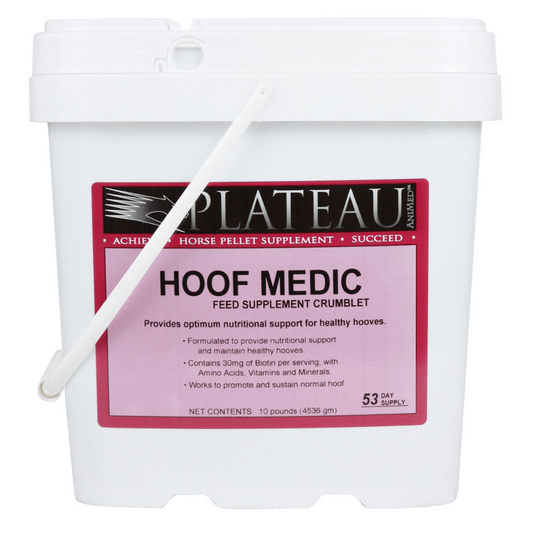 HOOF MEDIC CRUMBLETS-10 LBS-PLATEAU