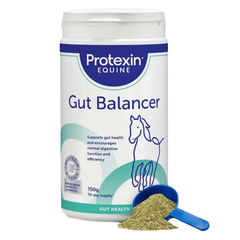 Gut Balancer from Protexin Equine, 700g probiotic supplement for horse digestive health.