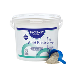 Protexin Equine Acid Ease 3kg tub, a premium feed supplement for horse gastric health and digestive comfort.