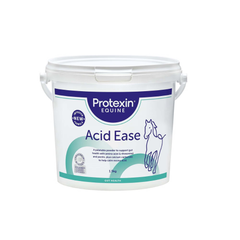 Protexin Acid Ease powder for gastric health in horses, 1.5kg tub, promotes digestive comfort.