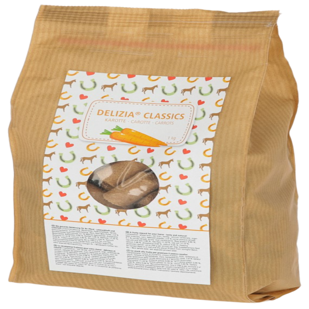 DELIZIA® TREAT CUBE CLASSIC-1 KG-(CARROT)-GERMANY