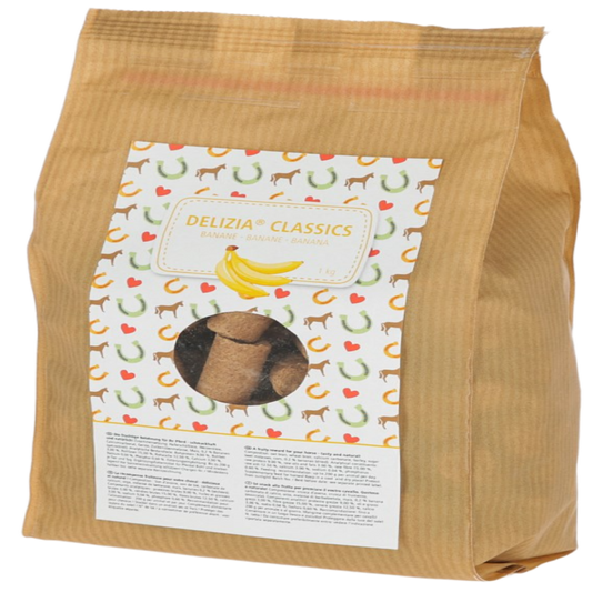 DELIZIA® TREAT CUBE CLASSIC-1 KG-(BANANA)-GERMANY