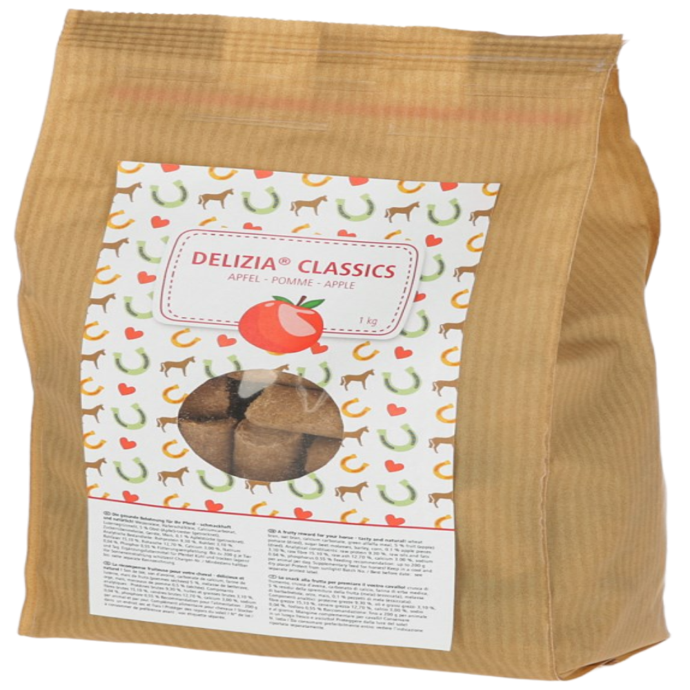 DELIZIA® TREAT CUBE CLASSIC-1 KG-(APPLE)-GERMANY
