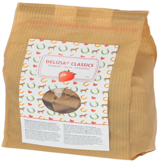 DELIZIA® TREAT CUBE CLASSIC-1 KG-(STRAWBERRY)-GERMANY