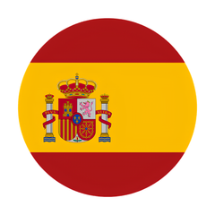 OATEN STRAW bales stacked, showcasing premium-quality forage for horses and livestock, labeled as new item.Flag of Spain featuring the national coat of arms, symbolizing the country and its heritage.