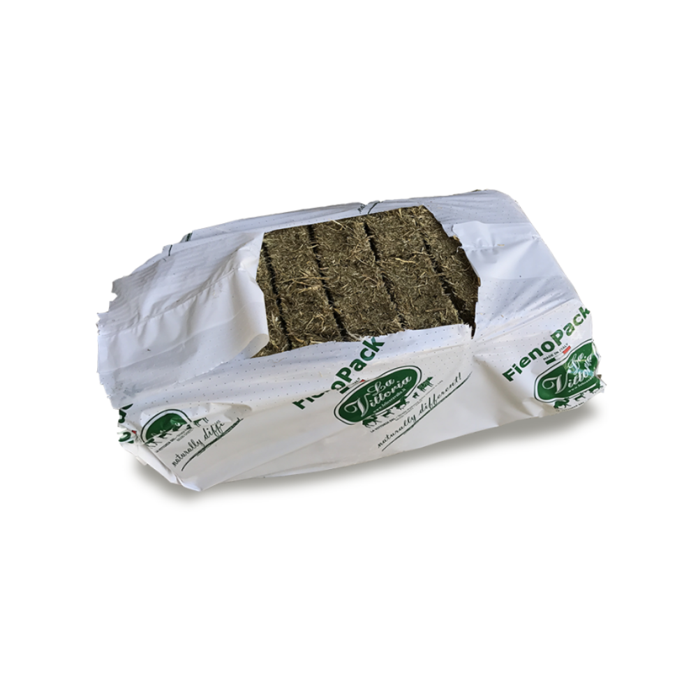 HAYPACK TIMOTHY premium Italian hay in packaging for horses, highly digestible long fibre.