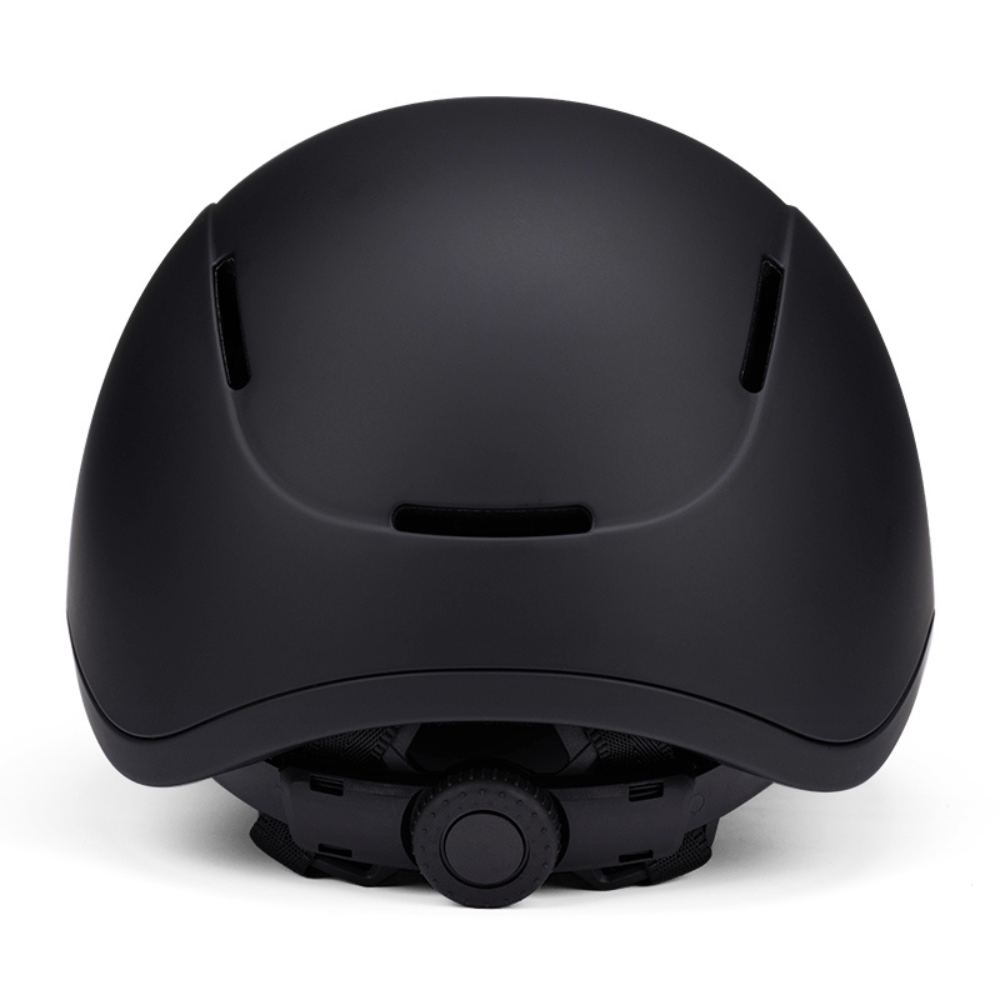 Ucaco AeroCore Riding Helmet – Lightweight & Ventilated, back view showcasing sleek design and ventilation.