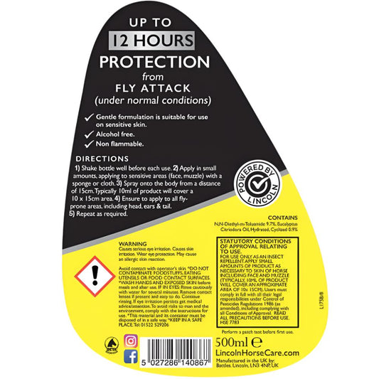 WATER BASED FLY REPELLENT-LINCOLN-UK