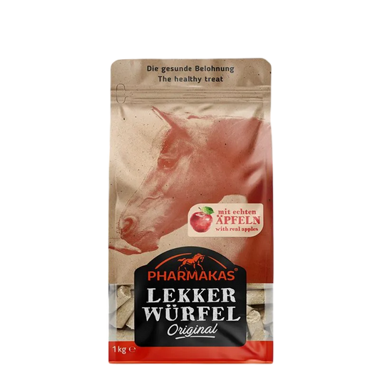 PHARMAKAS® LEKKERWÜRFEL-1 KG-(APPLE)-GERMANY