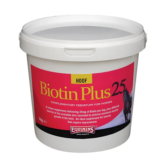 BIOTIN PLUS 25-2KG-EQUIMINS UK