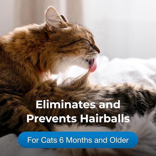 HAIRBALL SOLUTION GEL SUPPLEMENT FOR CATS-3.5 OZ-PET AG-USA