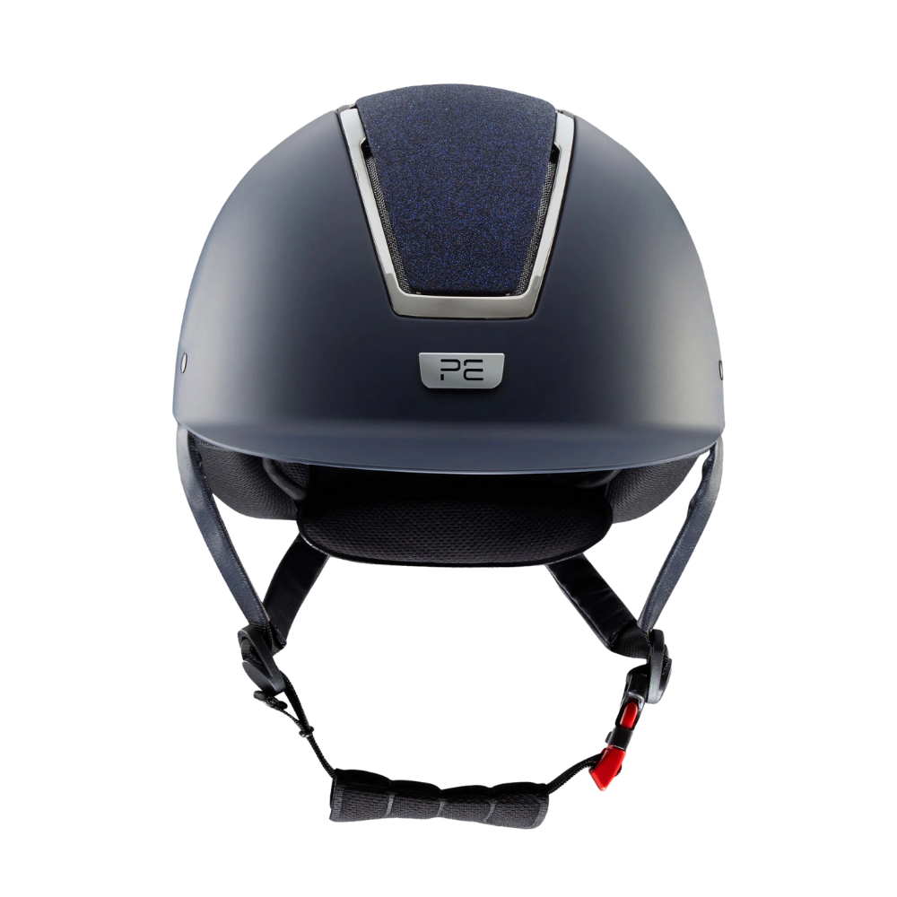 Alzarrab PE Odyssey Horse Riding Helmet, Navy color, designed for rider safety and comfort in Dubai.