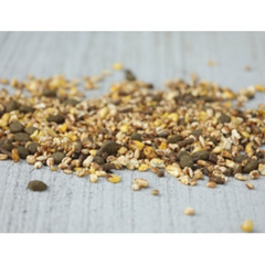 ENDUROFORCE horse feed mix of puffed cereals and grains for endurance and racehorses.
