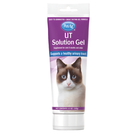 UT SOLUTION GEL SUPPLEMENT FOR CATS-3.5 OZ-PET AG-USA