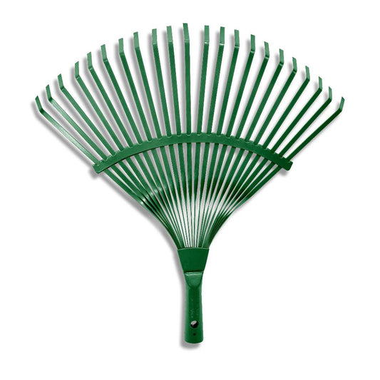 STEEL RAKE WITH WOODEN HANDLE