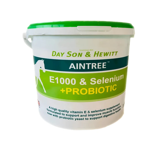 AINTREE E1000 & SELENIUM + PROBIOTICS SUPPLEMENT -DAY, SON & HEWITT-UK