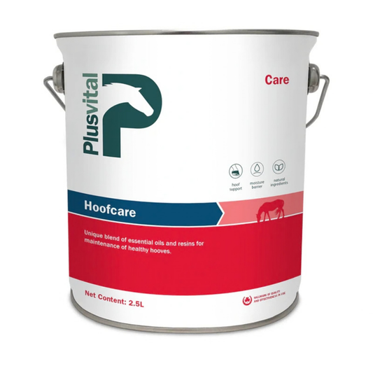 Plusvital HOOFCARE hoof conditioning balm canister for maintaining healthy hooves, 2.5L.
