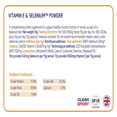 VITAMIN E & SELENIUM-1 KG-EAUK